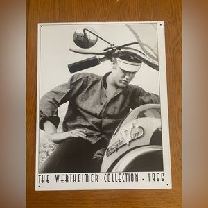 Elvis Presley Metal Wall Sign